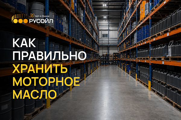Как правильно хранить моторное масло