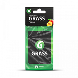 GraSS Ароматизатор картонный персик   шт
