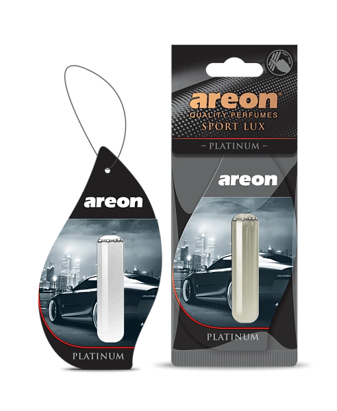 Ароматизатор подвесной Areon LIQUID LUX SPORT Platinum  5 мл.