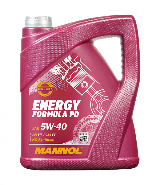 Моторное масло MANNOL Energy Formula PD  5W-40  5 л. синт.
