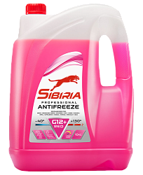 Антифриз -40 красный SIBIRIA G-12+ Red  10 кг.