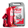 Домкрат 2 тонны гидравлический бутылочный FELIX 410060009