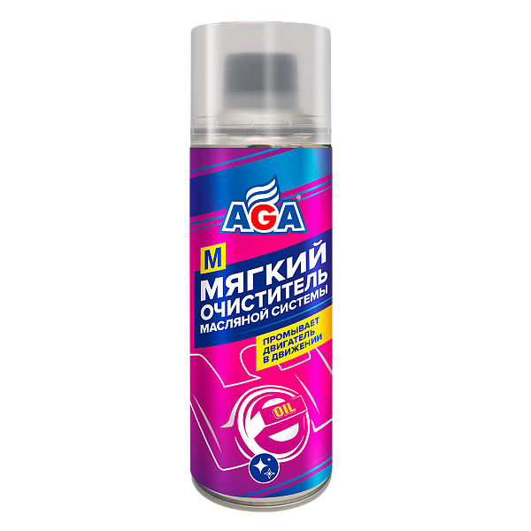 Мягкий очиститель масляной системы AGA903M  355 мл.