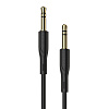 Аудиокабель AUX 3.5 мм Borofone Audiolink BL1 высокое разрешение 1 м.