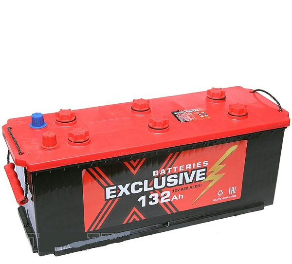 Аккумулятор Exclusive  132 Ач прямая полярность