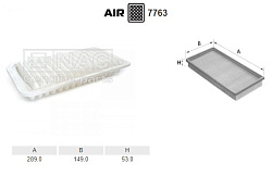 Воздушный фильтр NAC NAC-7763