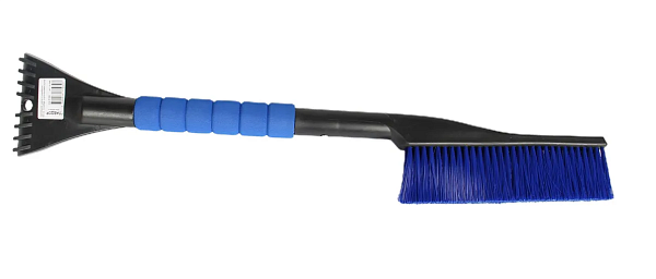 Щетка для снега со скребком ГЛАВДОР GL-906 поролоновая ручка 60 см.