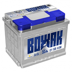 Аккумулятор ВОЖАК  55 Ач, Прямая полярность