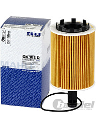 Масляный фильтр MAHLE OX 188 D