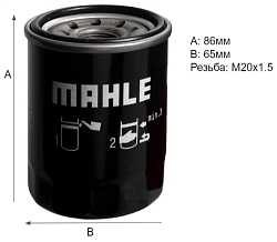 Масляный фильтр MAHLE OC196