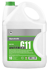 Антифриз готовый к применению SPUTNIK  Зеленый G-11  10 кг.