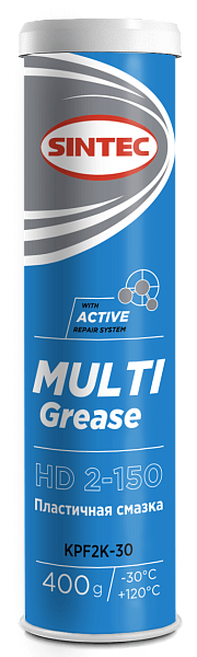 Смазка пластичная SINTEC MULTI GREASE EP 2-150 HD  400 гр.