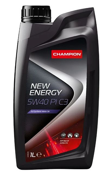 Моторное масло CHAMPION New Energy PI C3  5W-40  1 л. синт.