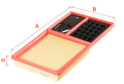 Воздушный фильтр LYNXauto LA-1908