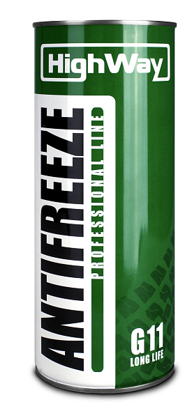 Антифриз готовый к применению High Way G-11 Long Life Зелёный  1 кг.