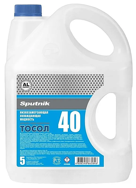 Тосол SPUTNIK А-40М  5 кг.