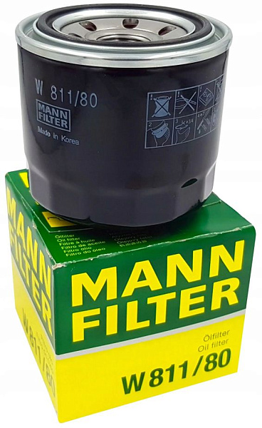 Масляный фильтр MANN W811/80