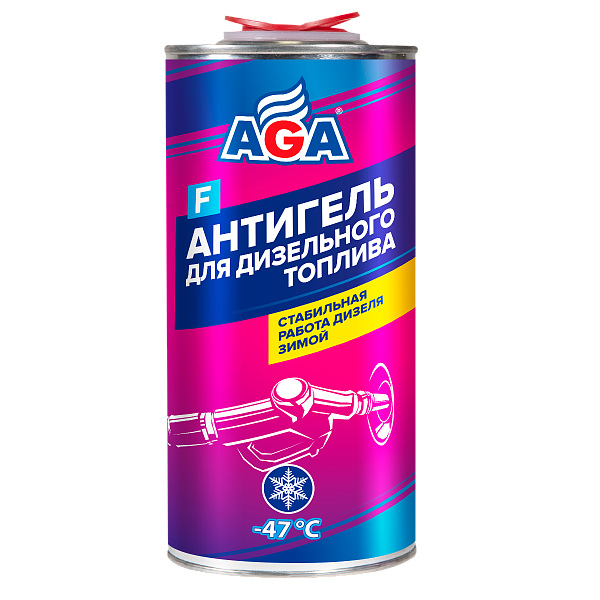 Антигель для дизельного топлива -47°C AGA  750 мл. AGA813F