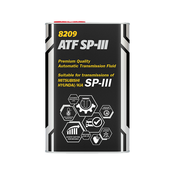 Трансмиссионное масло MANNOL O.E.M. for HYUNDAI&KIA ATF SP-III  1 л. синт. ж/б