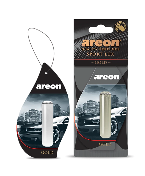 Ароматизатор подвесной Areon LIQUID LUX SPORT Gold  5 мл.