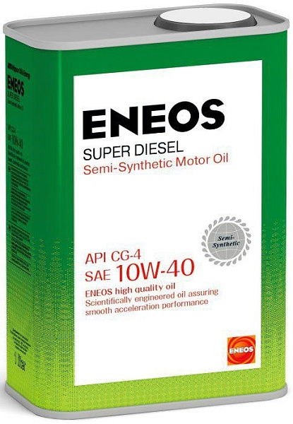 Моторное масло ENEOS Super Diesel  10W-40  0,94 л. п/синт.