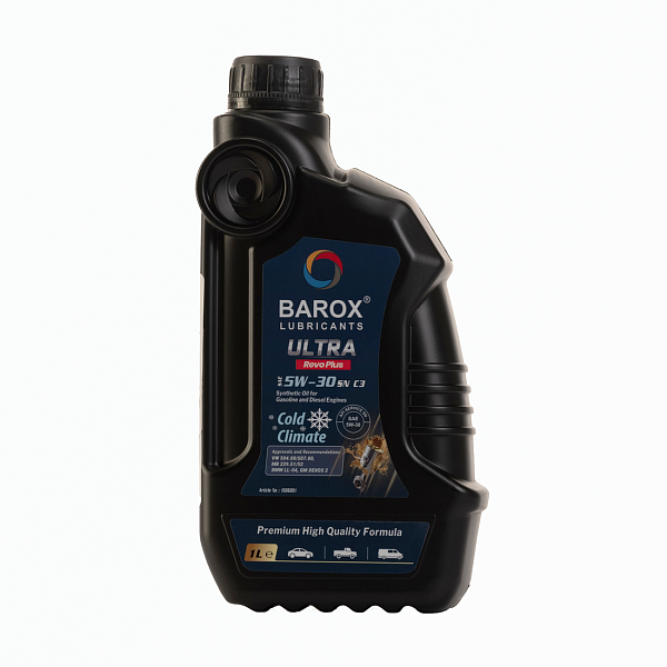 Моторное масло BAROX ULTRA Revo Plus 5W-30 C3 SN  синт. 1 л.