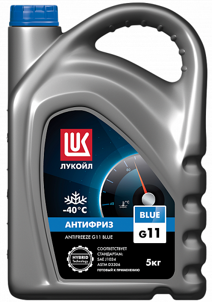 Антифриз Лукойл G-11 Blue  5 кг.