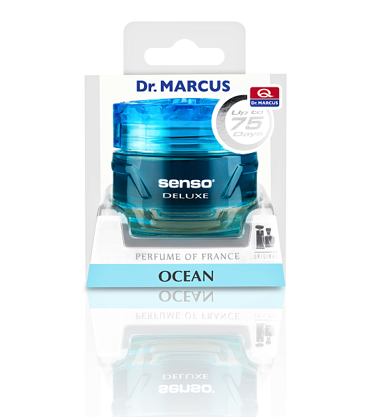 Ароматизатор гелевый Dr.Marcus SENSO DELUX Ocean  50 мл.