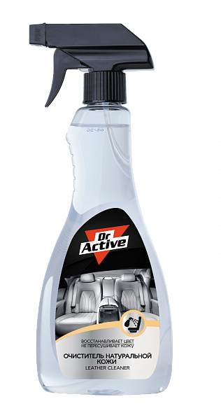Очиститель натуральной кожи Dr. Active Leather Cleaner  500 мл. Триггер