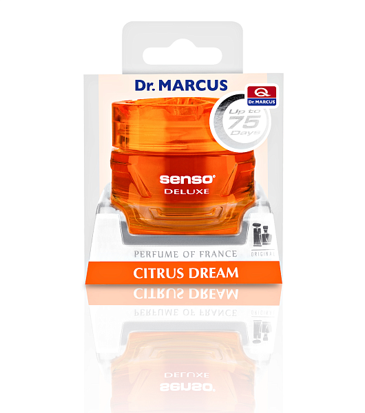 Ароматизатор гелевый Dr.Marcus SENSO DELUX Citrus Dream  50 мл.