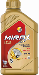 Моторное масло MIRAX MX9  5W-40  1 л. синт.