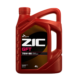 Трансмиссионное масло ZIC GFT  75W-85  4 л. синт.