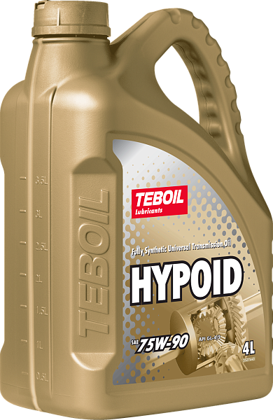 Трансмиссионное масло TEBOIL Hypoid  75W-90  4 л. синт.