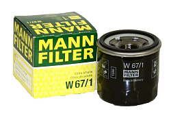Масляный фильтр MANN W67/1
