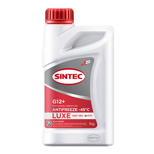 Антифриз -45 красный SINTEC Luxe G-12+ Red  1 кг.