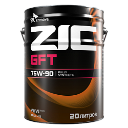 Трансмиссионное масло ZIC GFT  75W-90  20 л. синт.