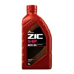 Трансмиссионное масло ZIC G-EP  80W-90  1 л. синт.