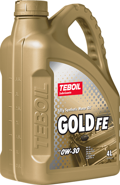 Моторное масло TEBOIL Gold FE  0W-30  4 л. синт.