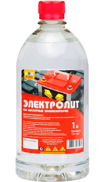 Электролит корректирующий 1,40 г/см.куб.  1л. Атлант  /кор.6шт/