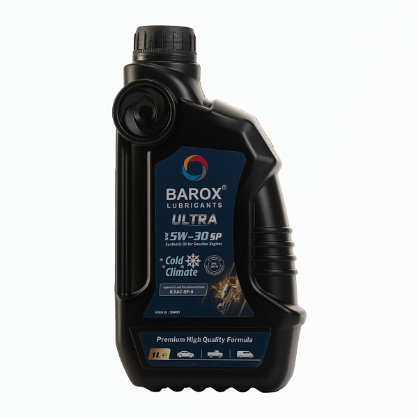 Моторное масло BAROX ULTRA 5W-30 SP ILSAC GF-6 синт. 1 л.
