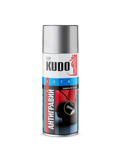 Антигравий KUDO KU-5222 Черный  520 мл.