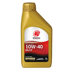 Моторное масло IDEMITSU Semi-Synthetic  10W-40  1 л. п/синт.