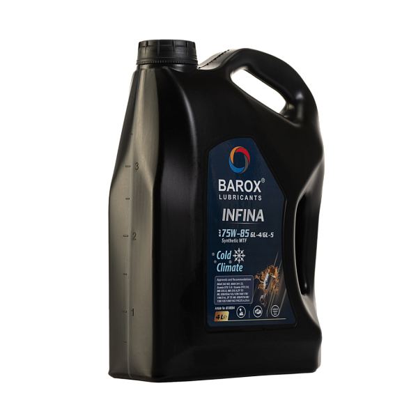 Трансмиссионное масло BAROX INFINA Revo Plus 75W-85  GL-4/GL-5 синт. 4 л.